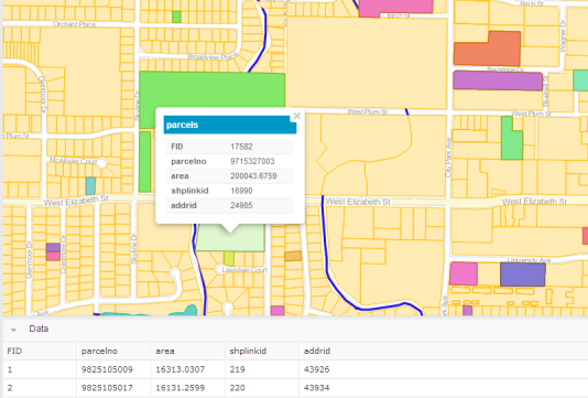 screenshot of Map Viewer